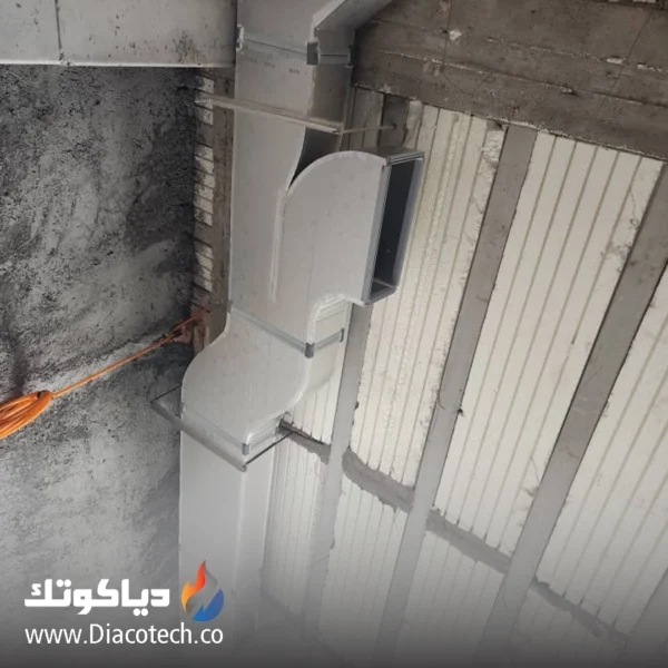 نصب داکت اسپلیت در چمستان