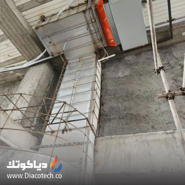 نصب داکت اسپلیت در چمستان